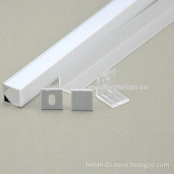 New square extrusion aluminum profiles, matches LED strip light